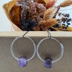 Arracades Donut Plata...